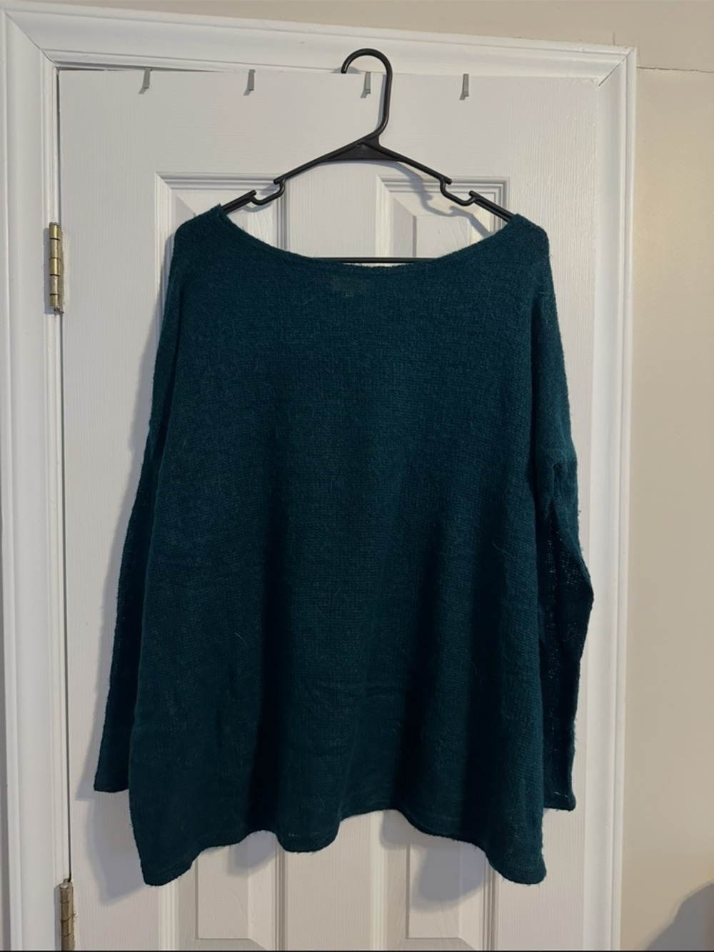 PIKO Oversized Knit Sweater in Teal